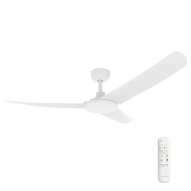 FlatJET 52 3, 4 or 5 Blade DC Ceiling Fan White