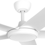 FlatJET 52 3, 4 or 5 Blade DC Ceiling Fan White with LED Light