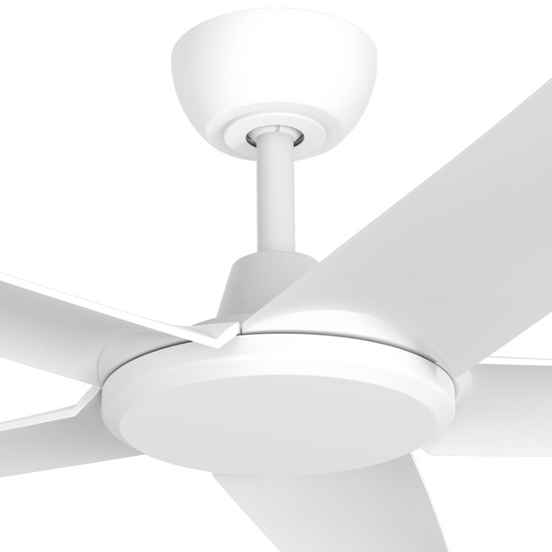 FlatJET 56 3, 4 or 5 Blade DC Ceiling Fan White