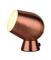 Fokus E14 On/Off Touch Lamp Copper