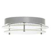 FOSCO 20w LED 5000K Dimmable Glass Round Oyster