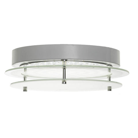 FOSCO 20w LED 5000K Dimmable Glass Round Oyster