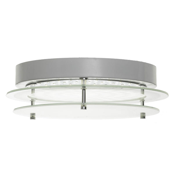 FOSCO 20w LED 5000K Dimmable Glass Round Oyster