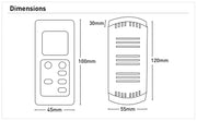 Mercator LCD Fan Remote FRM97