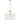 Stonington 2lt Lantern Pendant with Shade Antique Gild