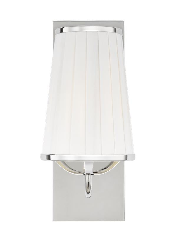 Esther 1L Wall Sconce Polished Nickel