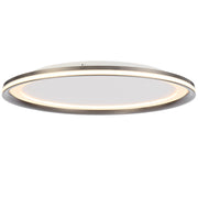 Fulcrum 60w LED 3000K Dimmable 60cm Oyster Light Pearl Grey/Frost