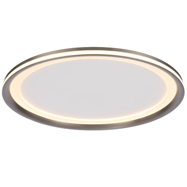 Fulcrum 60w LED 3000K Dimmable 60cm Oyster Light Pearl Grey/Frost