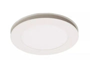 Flow Round Exhaust Fan White with Light Large