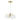 Franca 4lt Pendant Brass and Opal