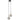 Gaston 2lt Pendant Black with Smoke Tear Pattern Glass