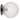 Gaston Wall Light Black with Clear Prism Pattern Glass