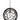 Geogro Black 400mm Pendant Light