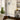 Gina Floor Lamp Black Travertine, Antique Brass and Smoke