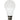 6w LED 3000K GLS B22 Non-Dimmable Globe