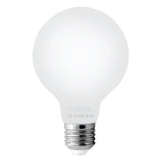 8w E27 LED 3000K Milk Filament Dimmable G95 Globe