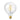 8w E27 LED 3000K Clear Filament Dimmable G125 Globe