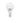 5w 3000K LED E14 Fancy Round Opal Non Dimmable