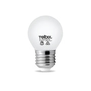 4w E27 LED 3000K Opal Filament G45 Fancy Round Globe
