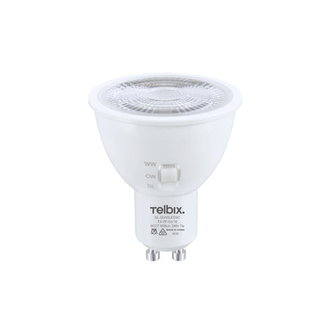 7w GU10 LED CCT Non-Dim Globe