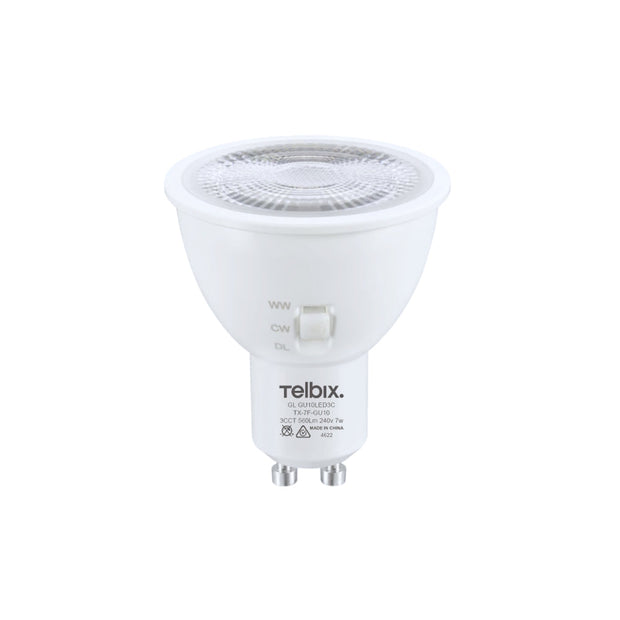 7w GU10 LED CCT Non-Dim Globe