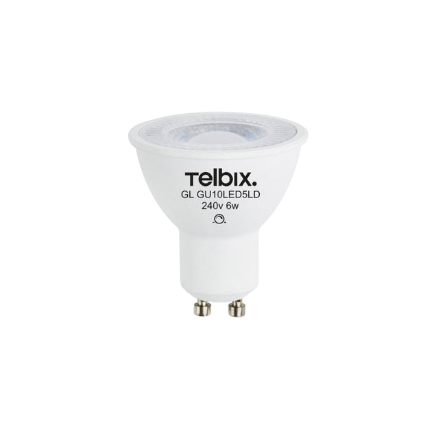 6w GU10 LED 4000K Dimmable Globe