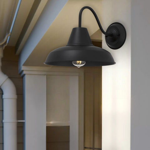 Gordon Exterior Wall Light IP43 Black Sand