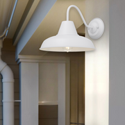 Gordon Exterior Wall Light IP43 White Sand