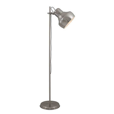 GRANDE Nickel 1800mm E27 Floor Lamp