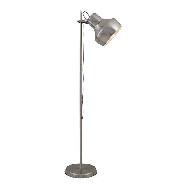 GRANDE Nickel 1800mm E27 Floor Lamp