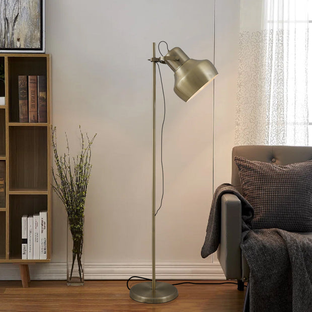 GRANDE Antique Brass 1800mm E27 Floor Lamp