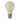 8w E27 LED 3000K Step Dimmable GLS Clear Globe