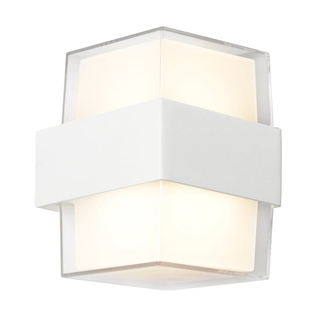 Haast Exterior Wall Light White