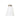 HALY Nickel with Opal Glass Shade DIY Batten Fix