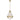 Harnon 1LT Pendant Antique Gold / Textured Clear Glass E27