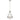 Harnon 1LT Pendant Nickel Matt / Textured Clear Glass E27