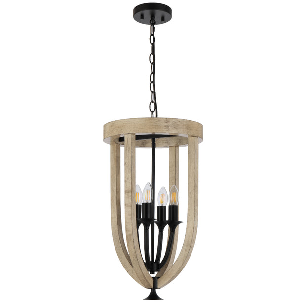 Hosley 4 Light Black Pendant