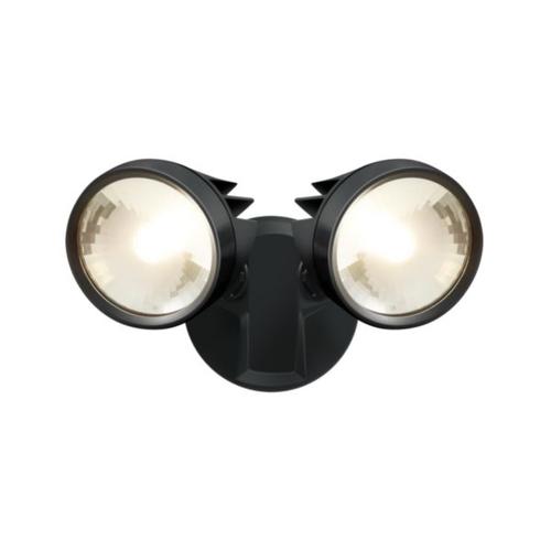 HPM SIKA 25W 2200lm LED Cool White Twin Spot Light Black