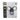 HPM SIKA 25W 2200lm LED Cool White Twin Spot Light with PIR Sensor Black