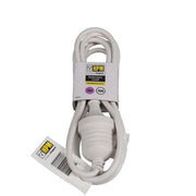HPM Household 10A 3 Core 1.0mm² Extension Lead 3m White