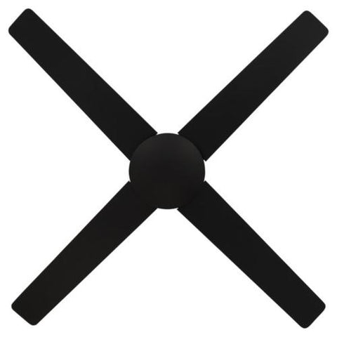 HPM Inspire Plywood 4 Blades Hangsure Ceiling Fan 1220mm 48" Black