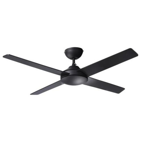 HPM Inspire Plywood 4 Blades Hangsure Ceiling Fan 1220mm 48" Black