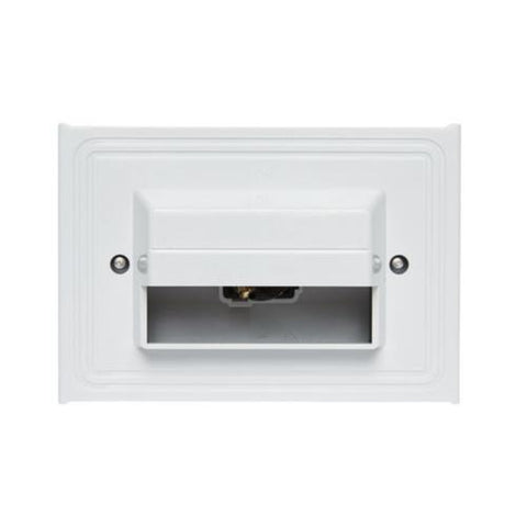 HPM AQUA 16A 1 Gang IP66 Weatherproof Flush Mount Switch Misty Grey