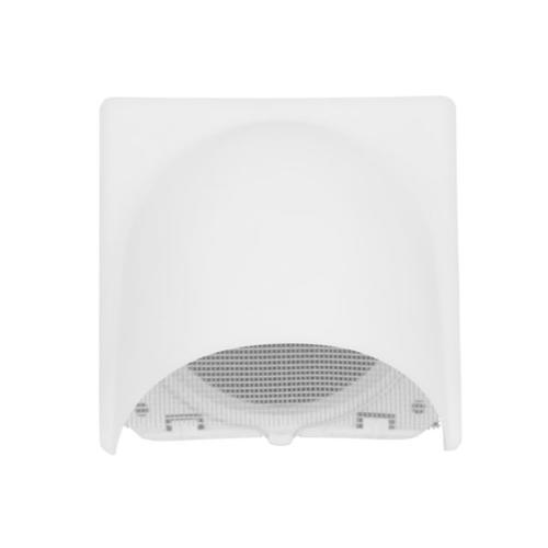 HPM 100mm External Weatherproof Cowl Ventilation Grille White