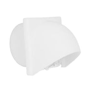 HPM 100mm External Weatherproof Cowl Ventilation Grille White