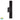 Dugo Up & Down Wall Pillar Light 240v IP65 5W Tri Colour - Black