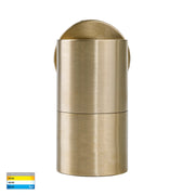 Tivah Single Fixed Wall Pillar Light Solid Brass with 5w CCT GU10