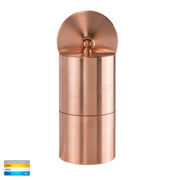 Tivah Single Adjustable Wall Pillar Light Solid Copper with 9in1 CCT GU10