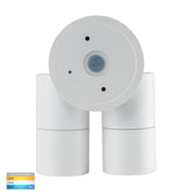 HV1335T Tivah Double Adjustable Sensor Wall Pillar Light White
