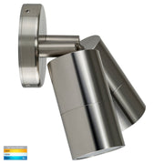 Tivah Double Adjustable Wall Pillar Light Titanium Aluminium with 9in1 CCT GU10